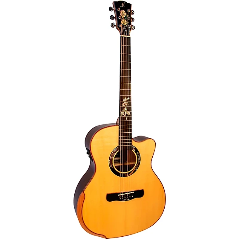 Merida A18GAC1 Classic Series Grand Auditorium Acoustic-Electric Guitar Natural