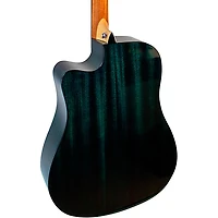 Merida Juliet Classic Series Dreadnought Acoustic-Electric Guitar Transparent Blue