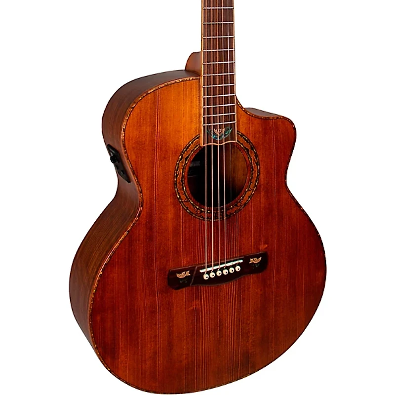 Merida DG20FOLC Diana Series Grand Concert Acoustic-Electric Guitar - Natural Matte
