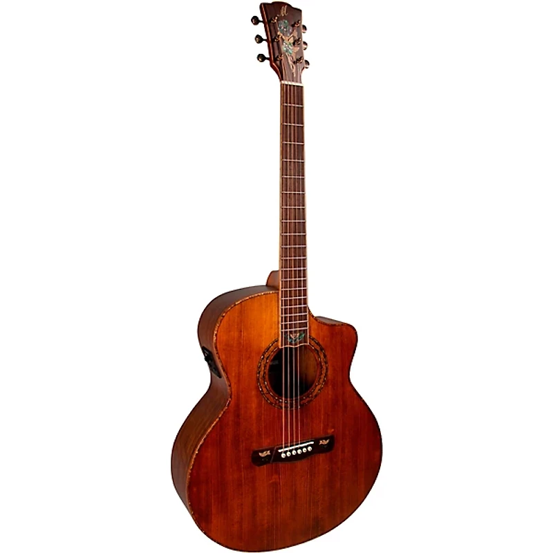 Merida DG20FOLC Diana Series Grand Concert Acoustic-Electric Guitar - Natural Matte