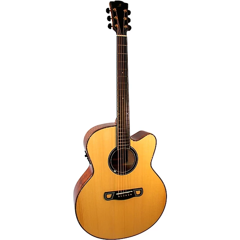 Merida DTJC Beyond Series Jumbo Acoustic-Electric Guitar Natural