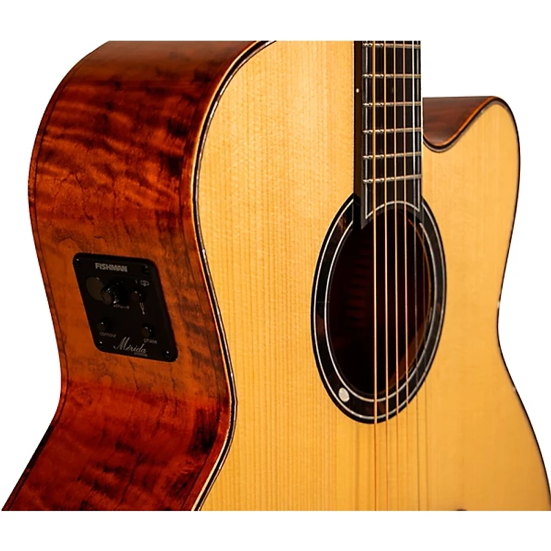 Merida DTJC Beyond Series Jumbo Acoustic-Electric Guitar Natural