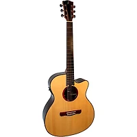 Merida R1CS Imperial Series Grand Auditorium Acoustic-Electric Guitar - Natural