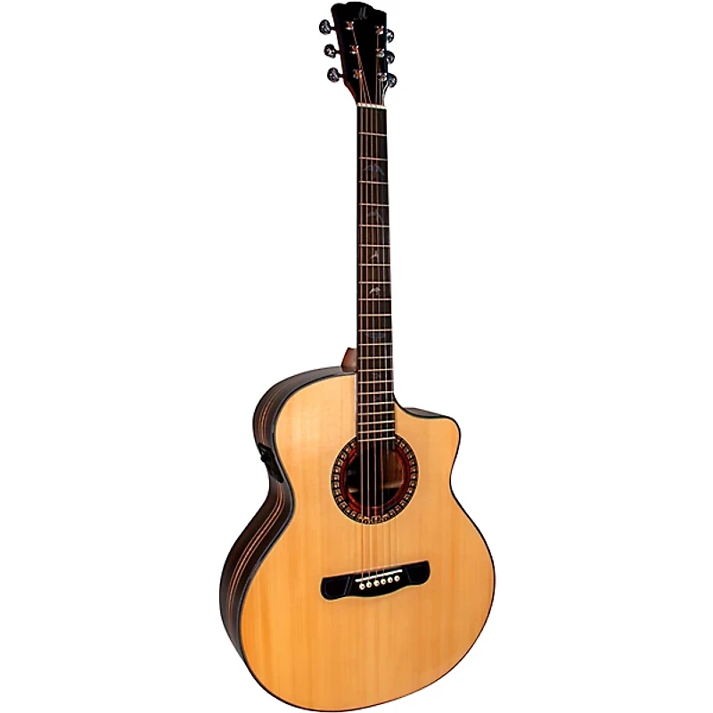 Merida E1CS Imperial Series Grand Concert Acoustic-Electric Guitar - Natural