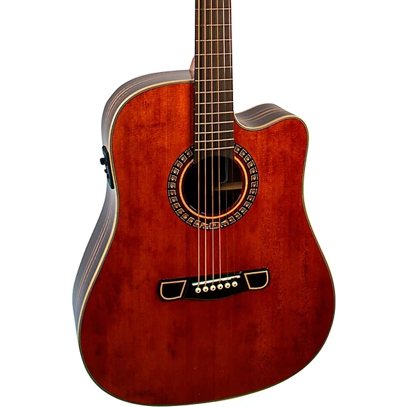 Merida E1DC Imperial Series Dreadnought Acoustic-Electric Guitar - Natural