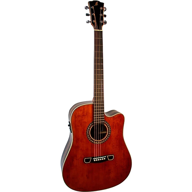 Merida E1DC Imperial Series Dreadnought Acoustic-Electric Guitar - Natural