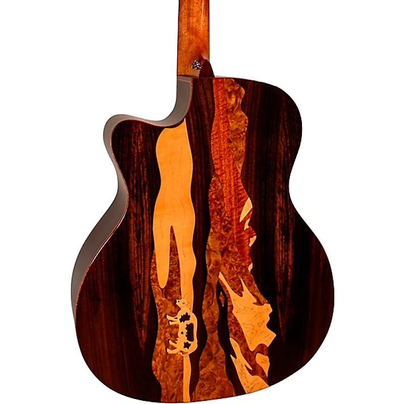 Merida Spring Four Seasons Series Grand Auditorium Acoustic-Electric Guitar Natural