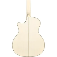 D'Angelico Premier Gramercy Grand Auditorium Acoustic-Electric Guitar Gloss White Wash