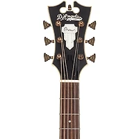 D'Angelico Premier Gramercy Grand Auditorium Acoustic-Electric Guitar Gloss White Wash