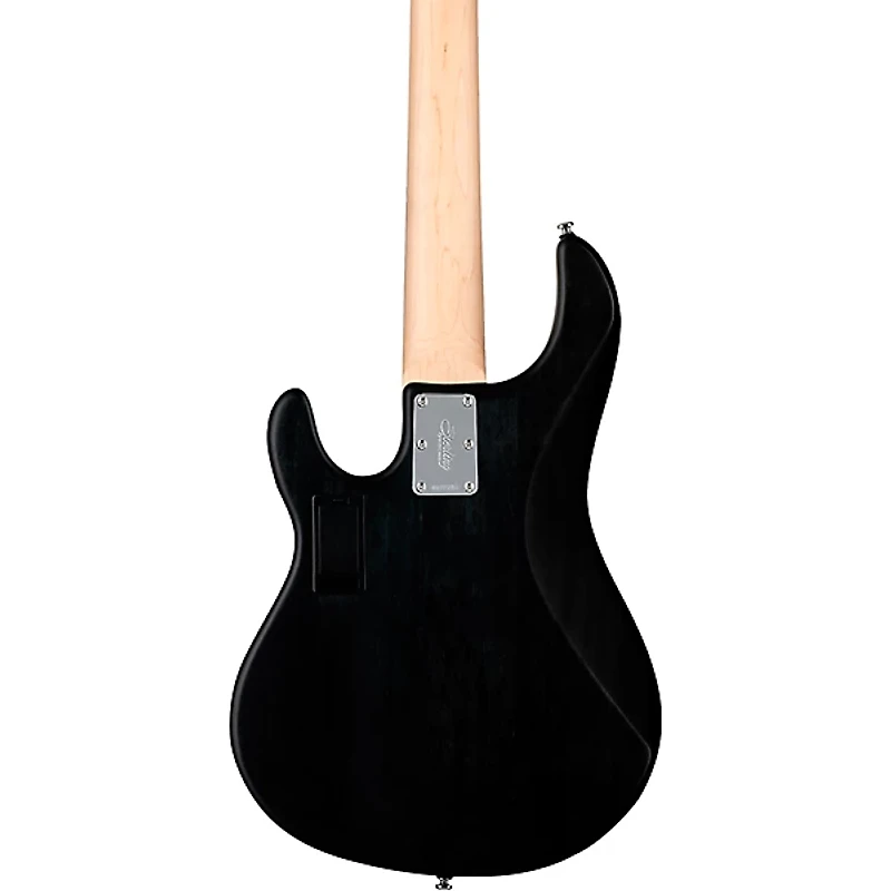 Sterling by Music Man StingRay RAY5HH Limited-Edition 5-String Bass Guitar Trans Black Satin