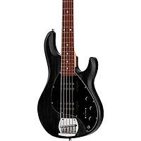 Sterling by Music Man StingRay RAY5HH Limited-Edition 5-String Bass Guitar Trans Black Satin