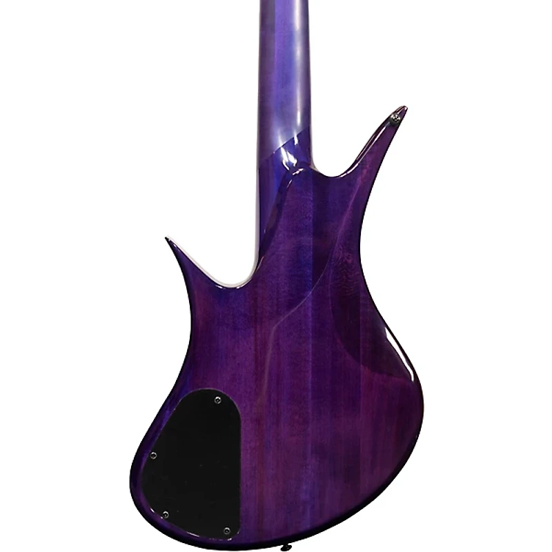 Legator Helio 5 String Bass Super Shred Series Electric Guitar Magenta Burl