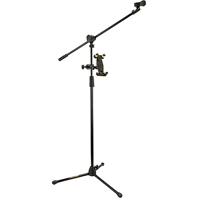 Hercules The Artist Stage Pack Microphone Stand With Phone/Tablet Holder Bundle