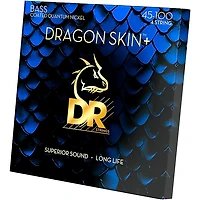 DR Strings Dragon Skin+ Coated Accurate Core Technology 4-String Quantum Nickel Bass Strings