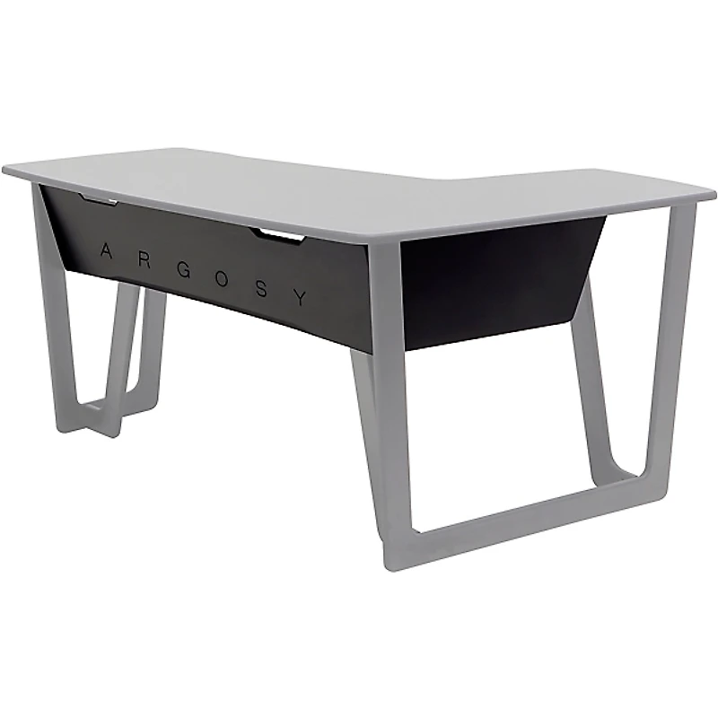 Argosy Modesty Panel for AIRE Artist Workstation, Desktop Angled to Left (no racks)