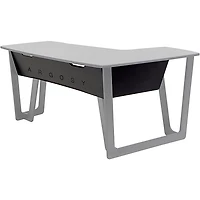 Argosy Modesty Panel for AIRE Artist Workstation, Desktop Angled to Left (no racks)