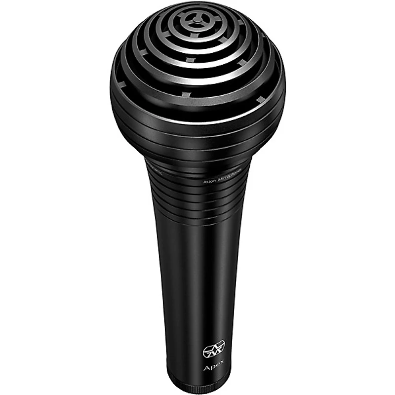 Aston Microphones APEX VOID - Black version of the new Apex active/dynamic handheld microphone