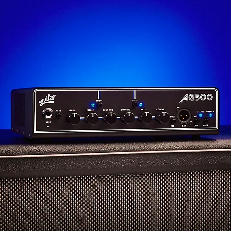 Aguilar AG 500 V2 500W Bass Amp Head Black