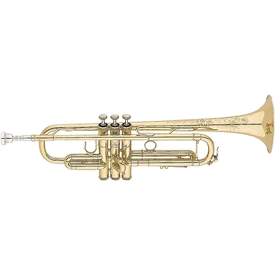 S.E. SHIRES Vintage LA Custom Series Medium Bore Professional Bb Trumpet Lacquer Yellow Brass Bell