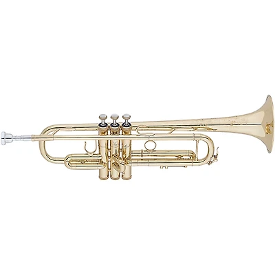 S.E. SHIRES Vintage LA Custom Series Medium Large Bore Professional Bb Trumpet Lacquer Yellow Brass Bell