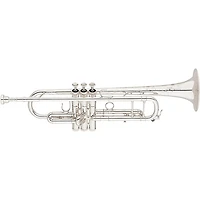S.E. SHIRES Model B Custom Series Professional Bb Trumpet Silver plated Yellow Brass Bell
