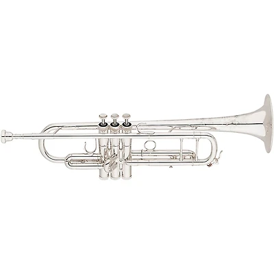 S.E. SHIRES Model A Custom Series Professional Bb Trumpet Silver plated Yellow Brass Bell