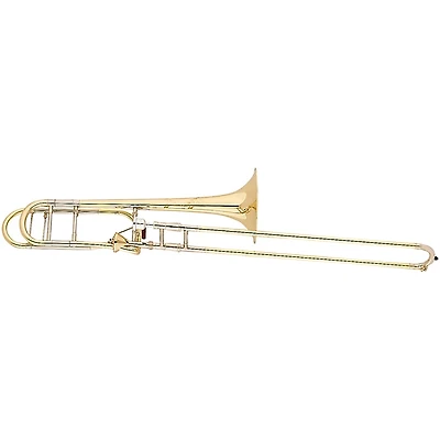 S.E. SHIRES Vintage New York Custom Series Professional F-Attachment Tenor Trombone with Axial-Flow Valve Lacquer Yellow Brass Bell