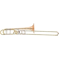 S.E. SHIRES Ralph Sauer Artist Series Professional F-Attachment Tenor Trombone with Detachable Bell Flare Lacquer Red Brass Bell