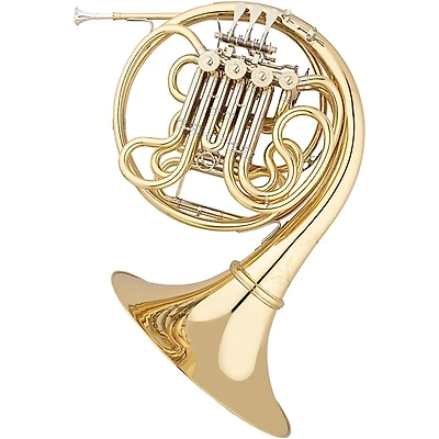 Eastman EFH885UD Professional Series Geyer-Knopf Double Horn with Detachable Bell Raw Brass