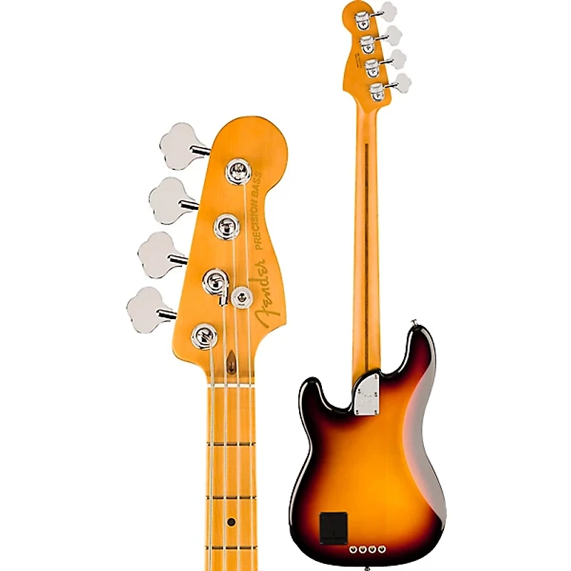 Fender American Ultra II Precision Bass Maple Fingerboard -
