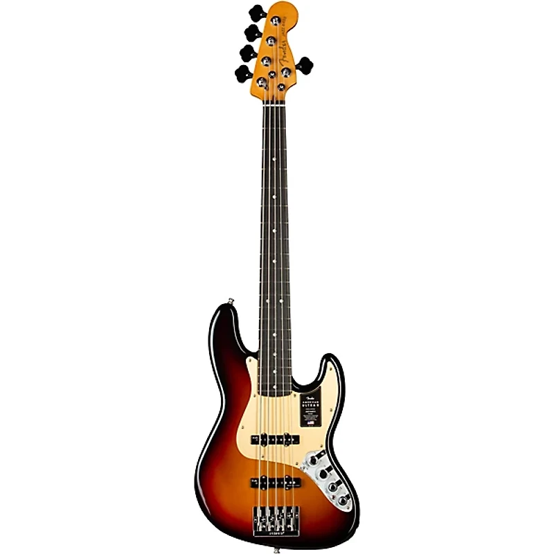 Fender American Ultra II Jazz Bass V Ebony Fingerboard - Ultraburst
