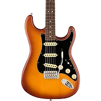 Fender American Performer Timber Stratocaster Spruce Electric Guitar Honey Burst