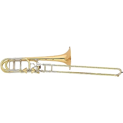S.E. SHIRES Model Q36Y Q Series Professional Bass Trombone with Axial-Flow Valves