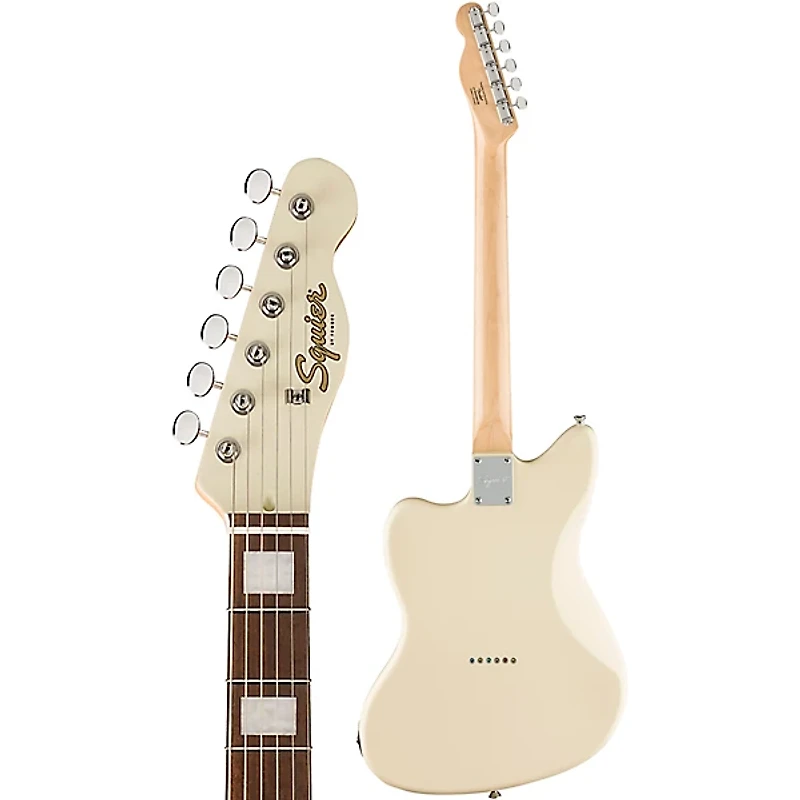Squier Paranormal Offset Telecaster SJ Limited-Edition Electric Guitar Olympic White