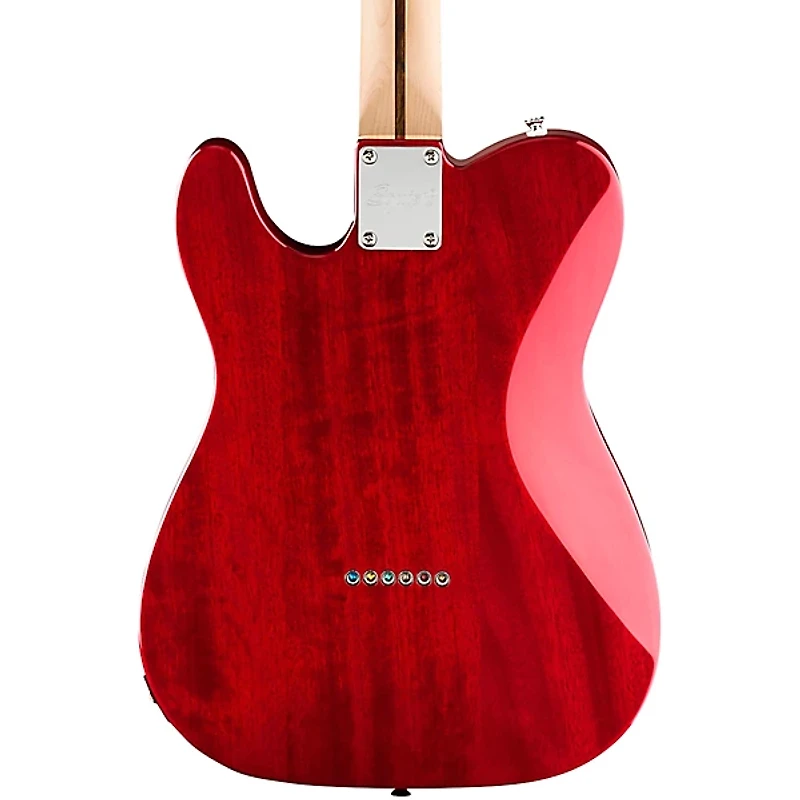 Squier Affinity Series Telecaster FMT SH Electric Guitar Transparent Crimson