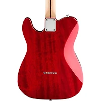 Squier Affinity Series Telecaster FMT SH Electric Guitar Transparent Crimson