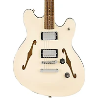Squier Affinity Series Starcaster Deluxe Electric Guitar Olympic White