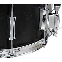 Pork Pie Black Belt Snare Drum in Flat Black 14 x 6.5 in.