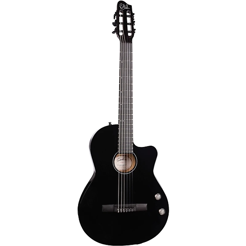 Godin Arena Pro CW Limited-Edition Nylon-String Classical Acoustic-Electric Guitar Onyx Black