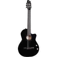 Godin Arena Pro CW Limited-Edition Nylon-String Classical Acoustic-Electric Guitar Onyx Black
