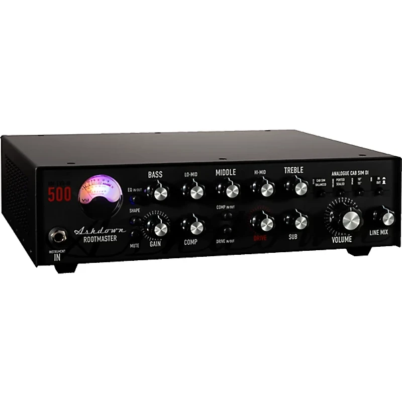 Ashdown Rootmaster RM-500-EVO III 500W Bass Amp Head Black