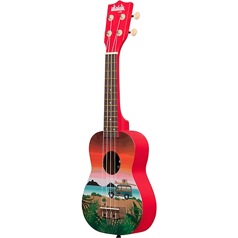 Kala Ukadelic Soprano Ukulele Surfari