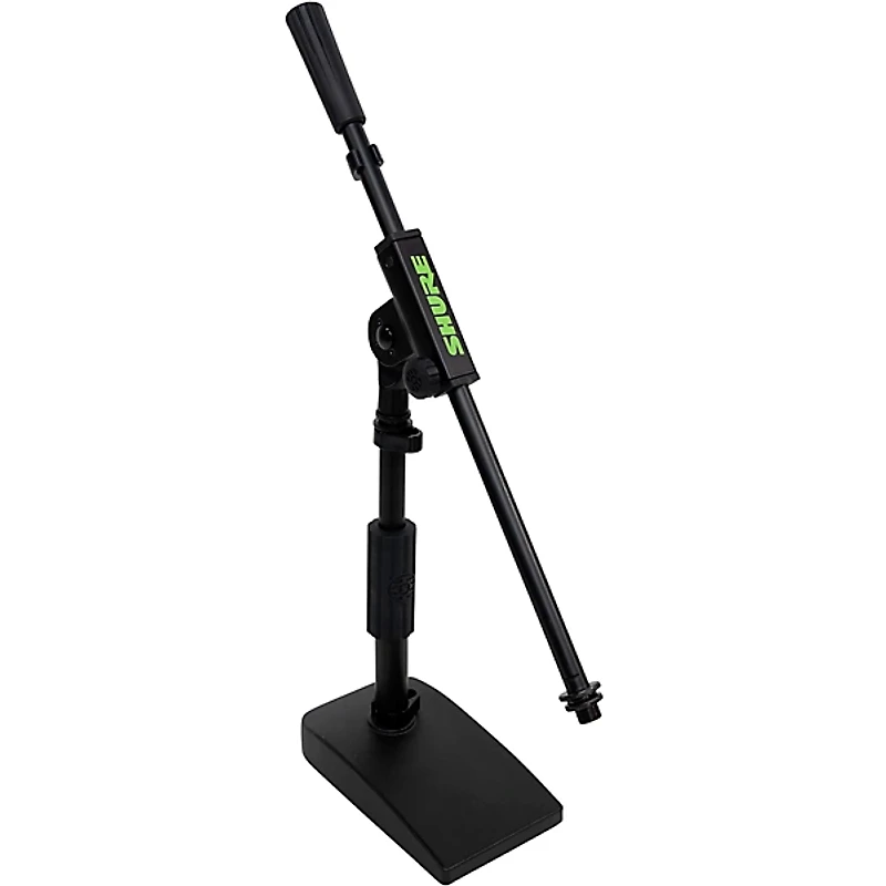 Shure Shure Round 6" Base Desktop Mic Stand and Compact Low-Profile Mic Stand With Single-Section Boom Set