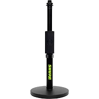 Shure Shure Round 6" Base Desktop Mic Stand and Compact Low-Profile Mic Stand With Single-Section Boom Set
