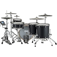 EFNOTE 7X Acoustic-Designed Electronic Drum Set - Black Oak Wrap