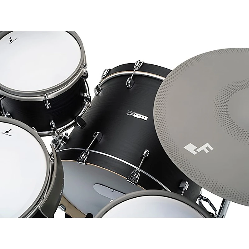 EFNOTE 7X Acoustic-Designed Electronic Drum Set - Black Oak Wrap