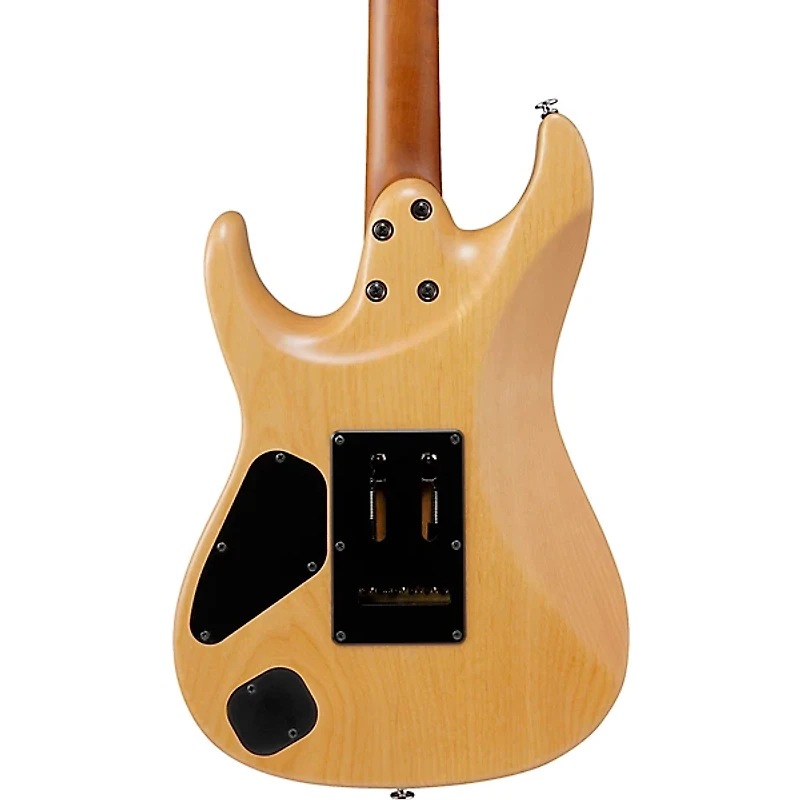 Ibanez TQM2 Tom Quayle Signature Electric Guitar Charcoal Black Burst Flat