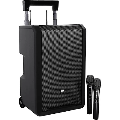 LD Systems ANNY 10 Portable Battery-Powered Speaker With Dual Wireless Handheld Mics B5.1