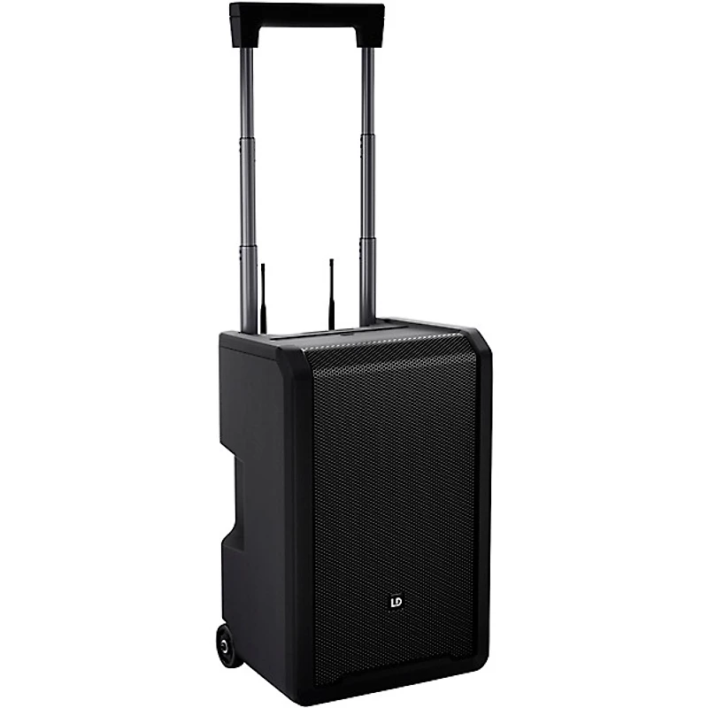 LD Systems ANNY 10 Portable Battery-Powered Speaker With Dual Wireless Handheld Mics B5.1