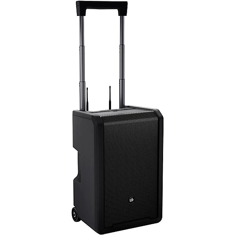 LD Systems ANNY 10 Portable Battery-Powered Speaker With Dual Wireless Headset Mics B5.1